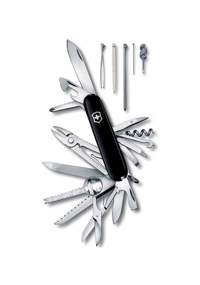 Victorinox 1.6795.3 Swiss Champ (33) Kamp Çakı Siyah
