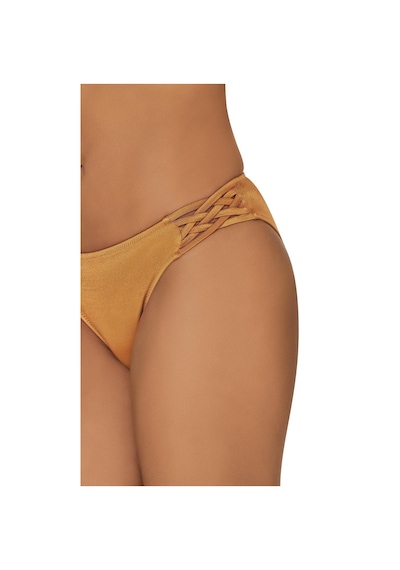 Endeep Kadın Biyeli Aksesuarlı Toparlayıcı Bikini Takımı-turuncu
