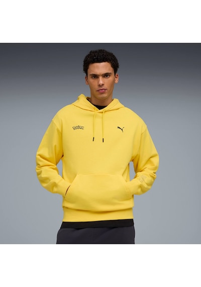 Puma X Pokémon Graphıc Erkek Geniş Kesim Kapüşonlu Sweatshırt 634915 80 Sarı