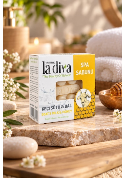 Keçi Sütü & Ballı Spa & Masaj Sabunu 85 G