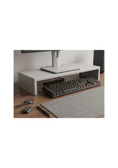 Monitör Standı & Monitör Yükseltici Organizer