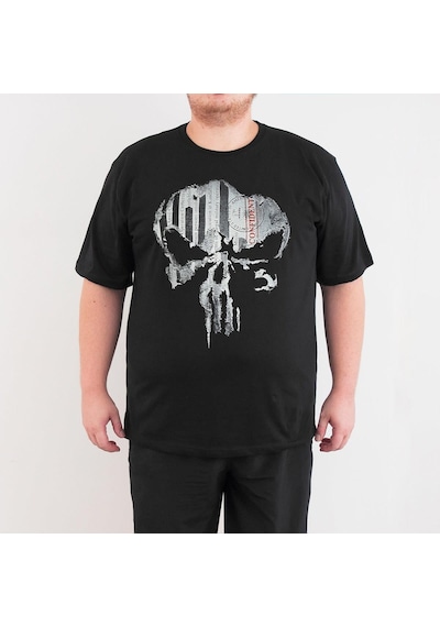 Bant Giyim - The Punisher 4Xl Büyük Beden Siyah Erkek Tişört Çok Renkli Bant Giyim - The Punisher 4Xl Büyük Beden Siyah Erkek Tişört Çok Renkli