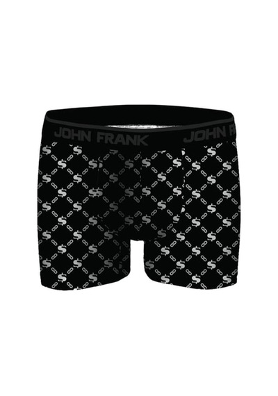 John Frank Logolu Pamuklu 3'lü Paket Boxer Erkek Boxer Jfbs3 Kırmızı-ssarı-sbeyaz