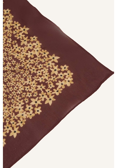 Defacto Manuka X Defacto Kadın Desenli Pamuklu Bandana H9062ax26smbn1 Kahve-bn1