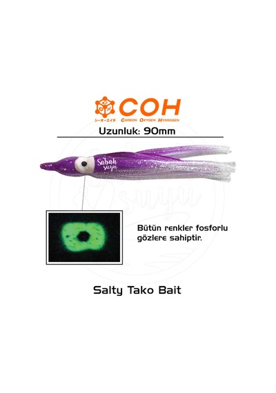 Coh Salty Tako Bait Silikon Ahtapot 10Cm - Cl