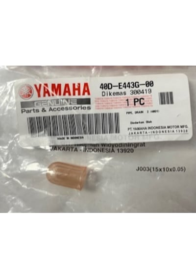 YAMAHA R25 / MT25 ZİNCİR GERGİ CİVATASININ TAPASI 40D-E443G-00