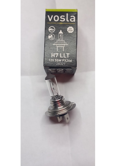 Vosla H7 12v 55w Halogen Far Ampülü Longlife Made In Germany Uzun Ömürlü