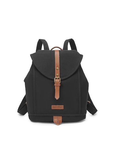 Smart Bags Kanvas Kadın Sırt Çantası Smk Kn-1335 Siyah