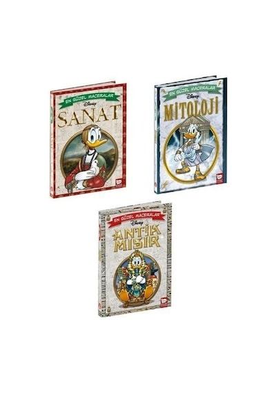 Disney En Güzel Maceralar Sanat + Mitoloji + Antik Mısır Seti ...