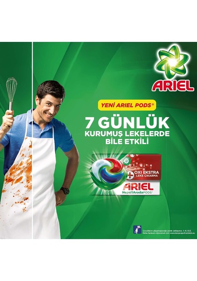 Hepsi1arada Pods Oxi Extra Leke Çıkarma Kapsül Çamaşır Deterjanı Beyazlar Ve Renkliler 20 Yıkama
