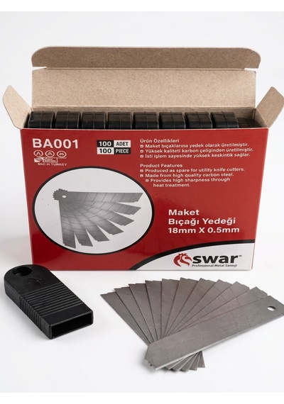 Swar Maket Bıçağı Ağzı 100'lü