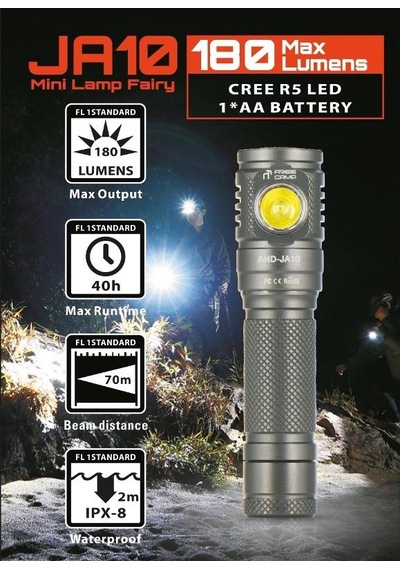 Freecamp And - Ja10 Led Fener Siyah