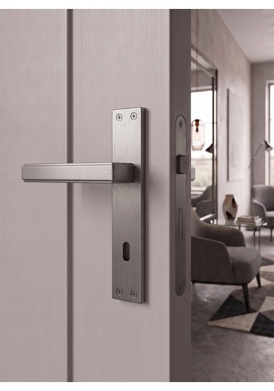 Lusso Inox Aynalı Kapı Kolu Lüks Oda Kapı Kolu