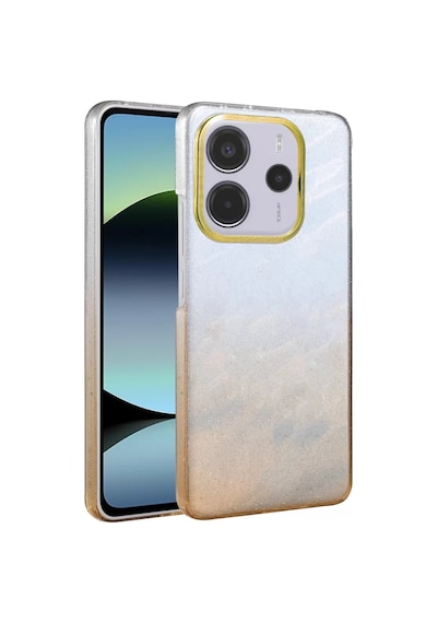 Newface Xiaomi Redmi Note 14 4g Glossy Kapak - Çöl Titanyum Beyaz Diğer