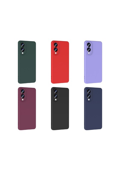 Galaxy Uyumlu S25 Edge Kılıf Yumuşak Silikon Kamera Korumalı Lansman Pazarplus Lacivert