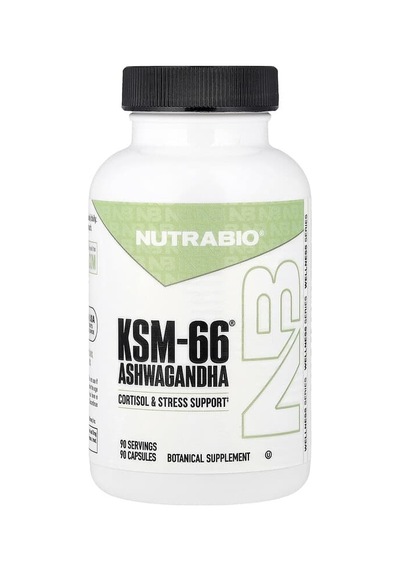 Nutrabio, Ksm-66 , As-hw-aga-ndha, 90 Capsules
