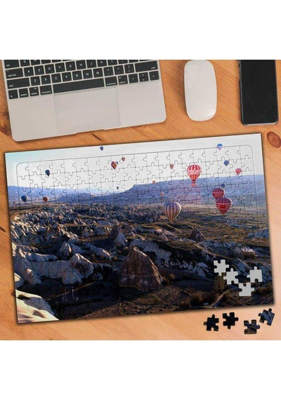 Turizm - Uçan Balonlar 240 Parça Puzzle Yapboz-75319