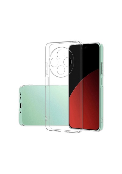 Xiaomi Redmi 14c Uyumlu Kılıf Lüx Şeffaf Silikon