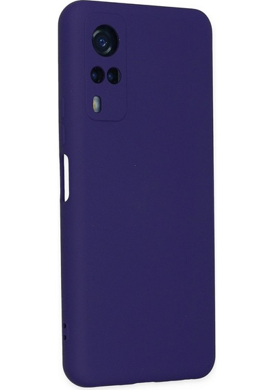 Cosmotex Newface Vivo Y53s Kılıf Nano İçi Kadife Silikon - Mor