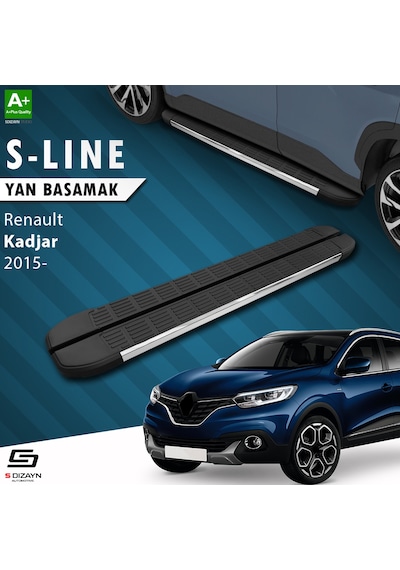 S-dizayn Renault Kadjar S-line Krom Yan Basamak 173 Cm 2015 Üzeri