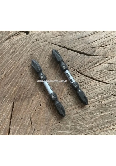 Dwk Ph2 Bits Uç Mıknatıslı Çift Yönlü Yıldız Uç Ph2 Vida Sıkma Ucu 65mm 2li