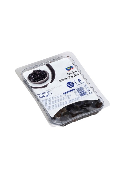 Aro Vakumlu Siyah Zeytin 500 G - Yağlı Salamura, Kalibre Çeşitleri - 3 Adet Tarı