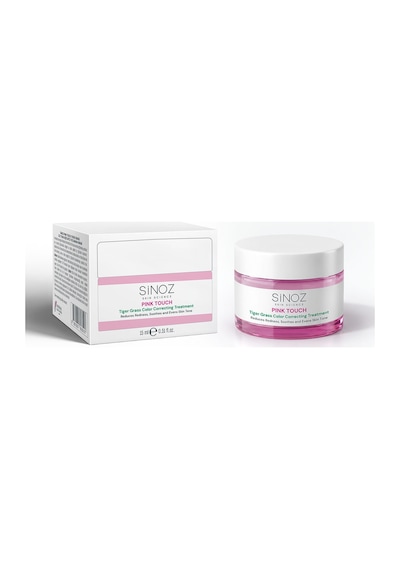 Sinoz Pink Touch Tiger Grass Anında Ton Eşitleyici Onarıcı Yüz Bakım Kremi 15 ML