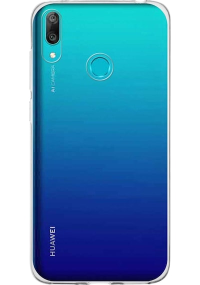 Huawei Y7 2019 1mm Silikon Şeffaf Kapak