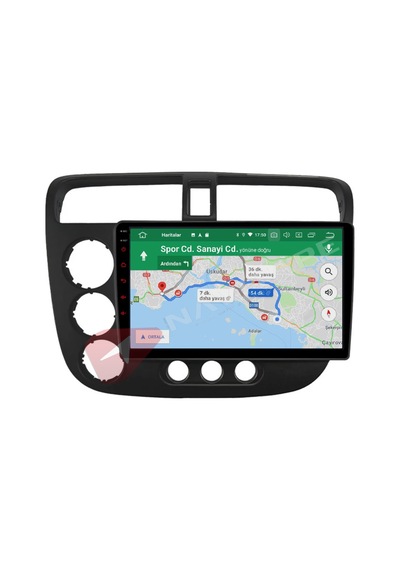 Honda Civic 2000-2006 Android Car Multimedya Honda Civic 2000-2006 Android Car Multimedya