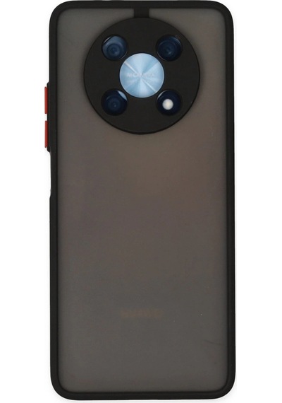 Huawei Nova Y90 Kılıf Montreal Silikon Kapak - Siyah Düz Renkli