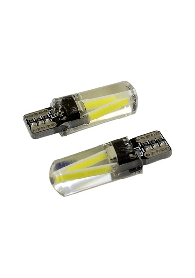 Space Uzun T10 Cob Led Canbus Silikon Ampul 12V Beyaz Laam677