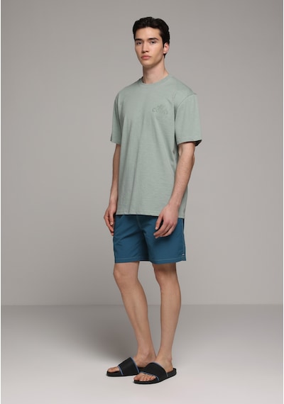 Colin's Colins Slim Fit Düz Erkek Yeşil Deniz Şortu Cl1078555 Q1.v1 Pgr