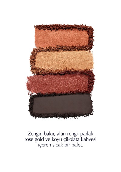 Estee Lauder Göz Farı - Pure Color Envy Luxe Eyeshadow Quad Göz Far Paleti - Renk: 08 Wild Earth - 6 G