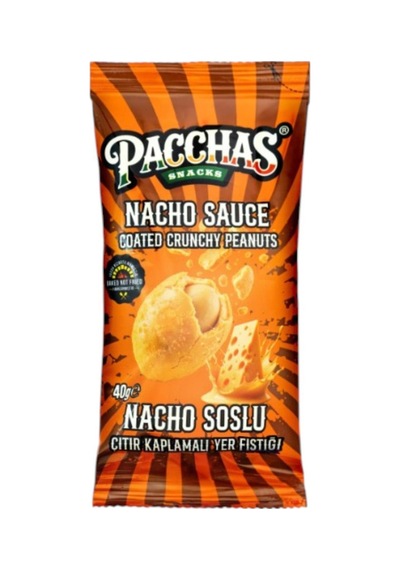 Pacchas Nacho Soslu Yer Fıstığı 40 G