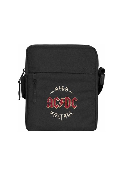 Ac Dc Vintage Siyah Omuz Çantası