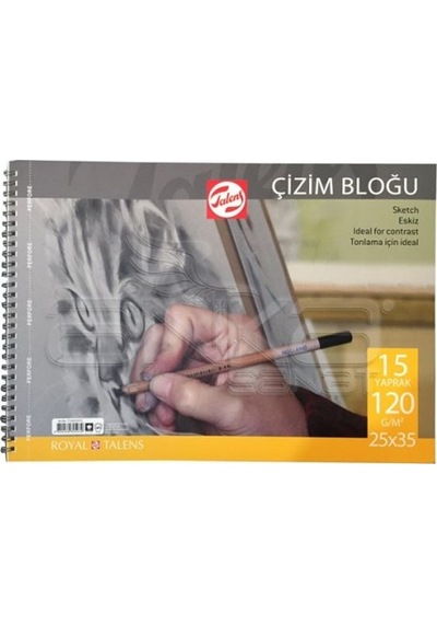 Talens Çizim Bloğu 120Gr 35 X 50 Cm 15 Yaprak