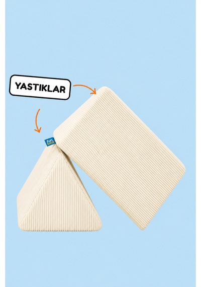 Funbed Sofa Çocuk Oyun Koltuğu, Modüler Katlanır Yatak Ve Oyun Minderi Seti, Süngerli Güvenli Çocuk Kanepe Krem - 889056427 Krem Funbed Sofa Çocuk Oyun Koltuğu, Modüler Katlanır Yatak Ve Oyun Minderi Seti, Süngerli Güvenli Çocuk Kanepe Krem - 889056427 Krem