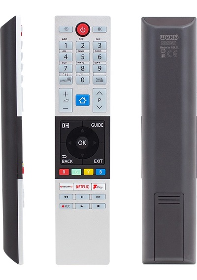 Toshıba Ct-8533 Netflıx-play-rakuten Tv Tuşlu Lcd-led Tv Kumanda