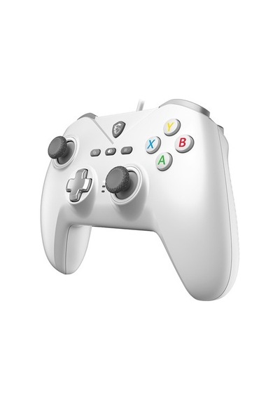 Msı Msı Gg Force Gc200 Whıte Beyaz Oyun Kolu Kablolu Pc/androıd 8+ Desteğı Çıft Tıtresım Motoru
