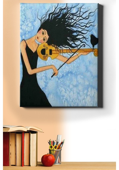 Webstyle Sayılarla Boyama Seti Kasnaklı Her Yerde Saç 50 X 65 Cm