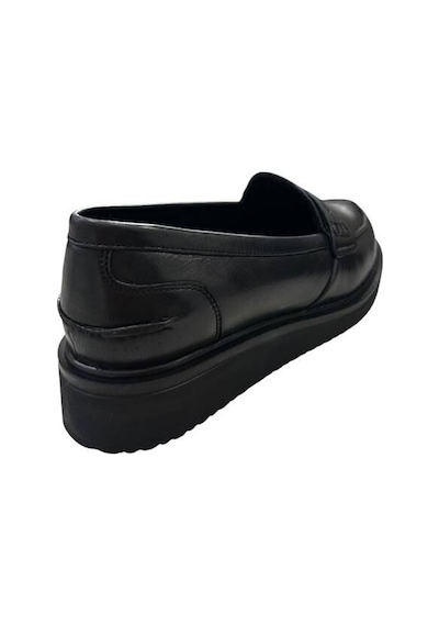 Kemal Tanca 845 24092 Kadın Hakiki Deri Loafer Ayakkabı siyah