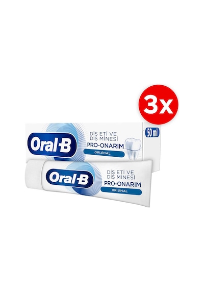 Oral-B Professional 3X50 ml Diş Eti ve Diş Minesi Pro Onarım Orig