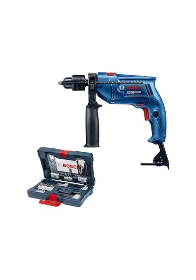 Bosch GSB 550 Professional Darbeli Matkap + 41 Parça Set - 06011A1003