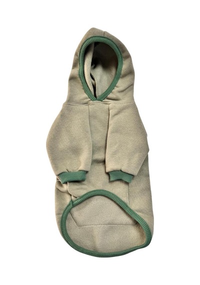 Açık Yeşil Kanguru Cepli Kedi-köpek Hoodie- Sweatshirt Kedi Köpek Kıyafeti