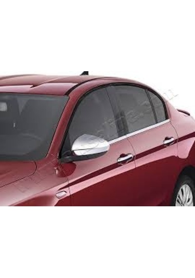Fiat Egea Krom 3Lü Set Cam Çıtası Bagaj Çıtası Reflektör Çıtası