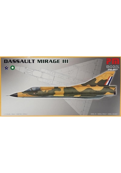 Dassault Mirage 3 Pm Model Avcı Uçağı Demonte Plastik Maketi