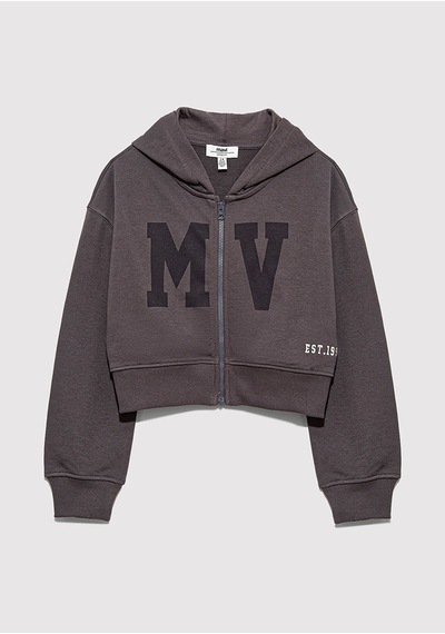 Mavi Koyu Gri Kız Çocuk Sweatshirt M7s10128-90778 Koyu Gri