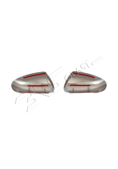 Nissan Qashqai J10 Uyumlu 2007-2014 Ayna Kapağı 2 Parça Abs Krom Kaplama