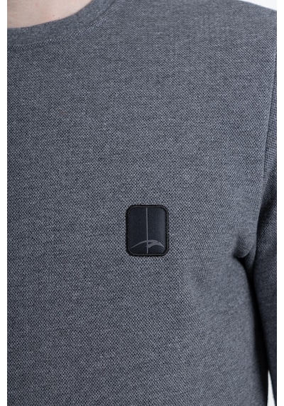Maraton Sportswear Regular Erkek Bisiklet Yaka Takma Kol Basic Antramelanj Sweatshirt 21796-antramelanj Maraton Sportswear Regular Erkek Bisiklet Yaka Takma Kol Basic Antramelanj Sweatshirt 21796-antramelanj