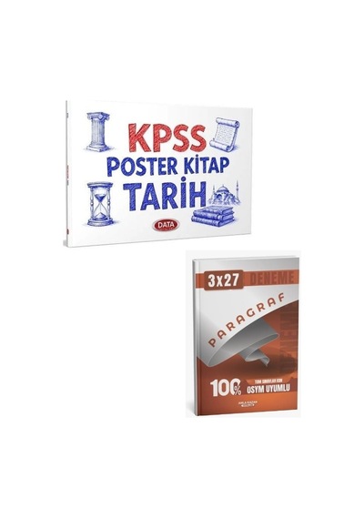 Data 2027 Kpss Tarih Poster Kitap+ Anla Kazan Paragraf